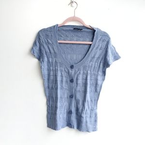 Vintage Mexx short sleeve button up Cardigan size small